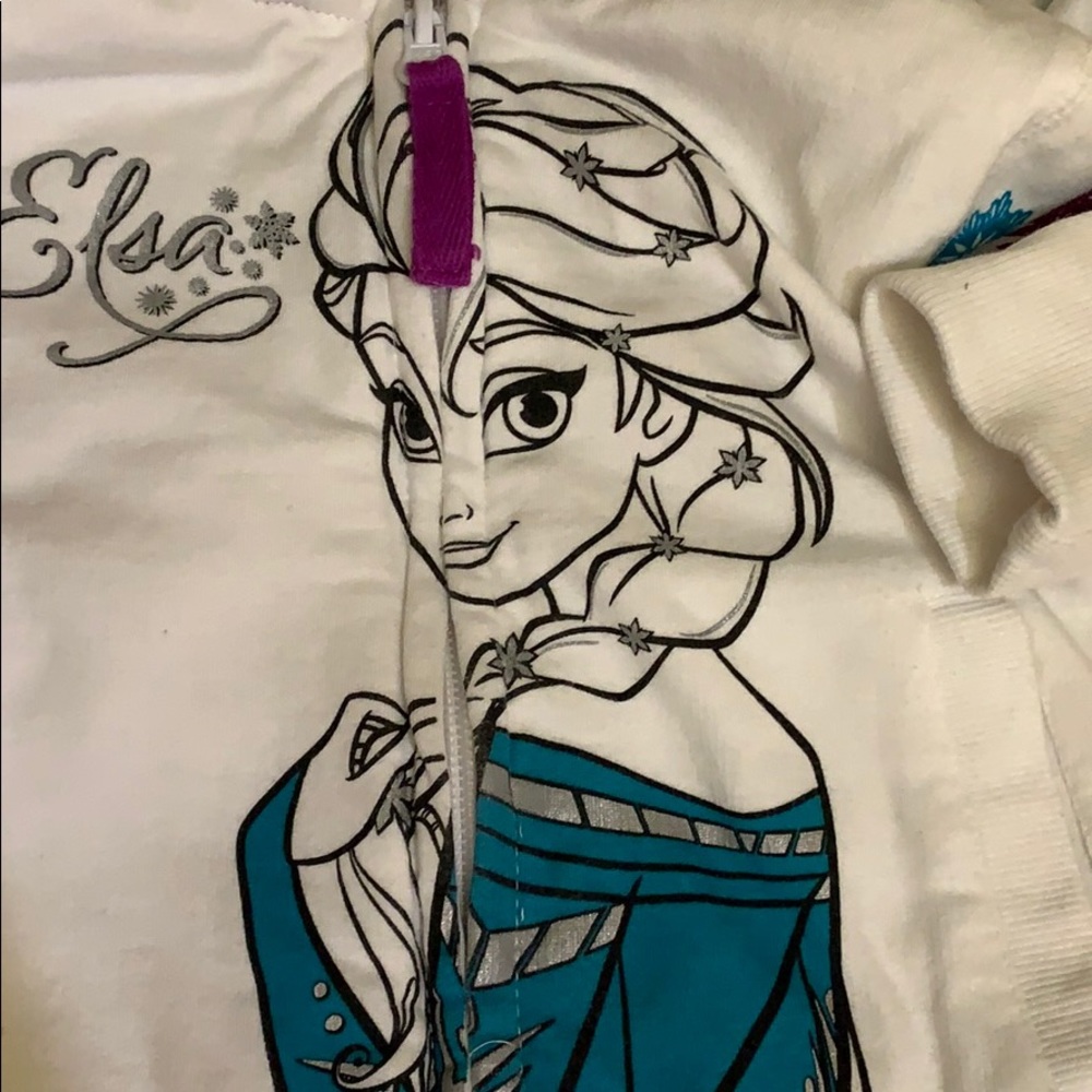Disney Elsa hooded sweatshirt